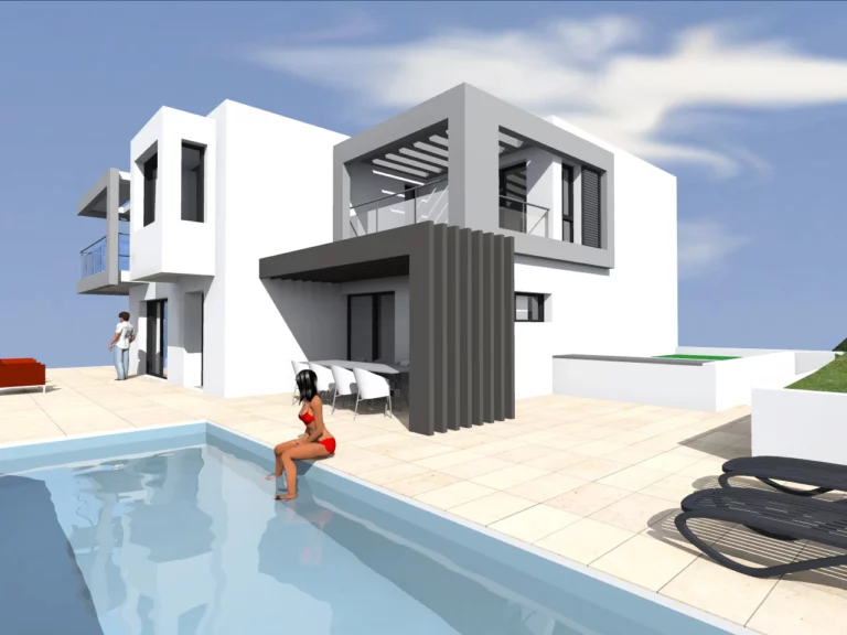 Étude 3D D&Rsquo;Un Projet De Villa — VX Architecture