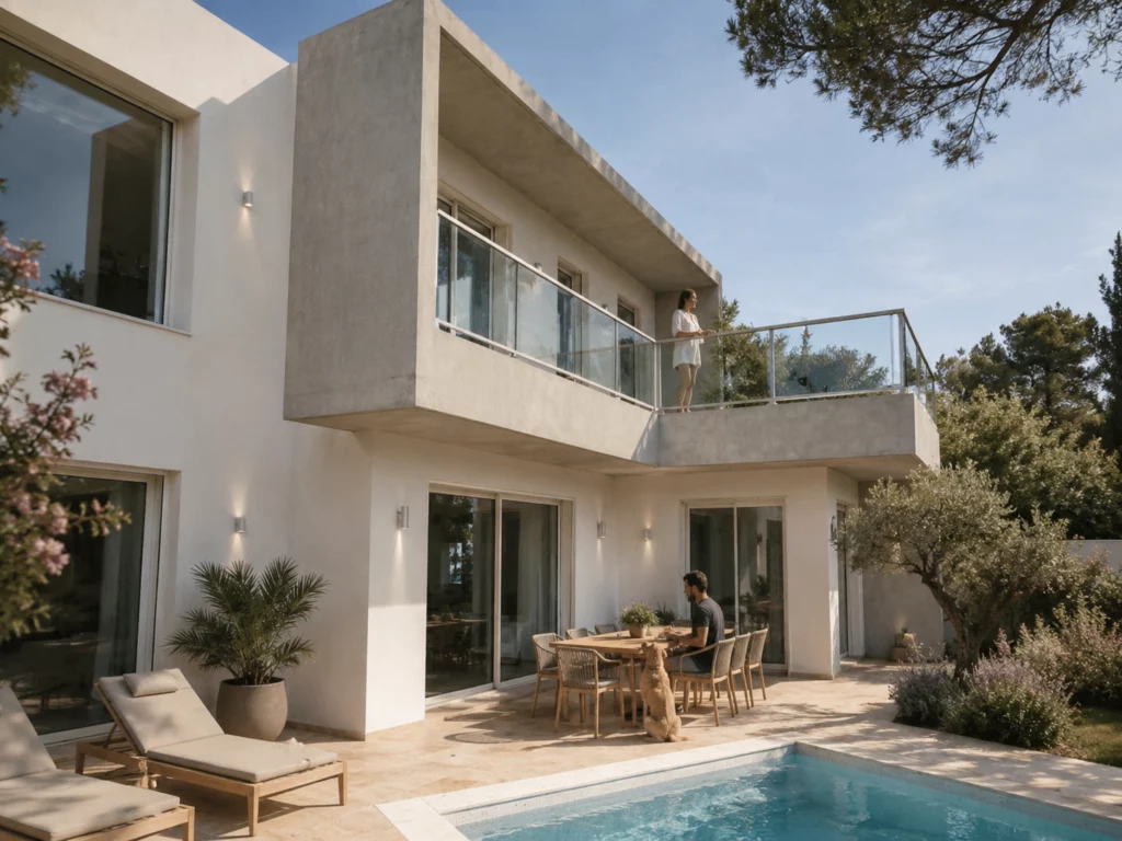 Villa Contemporaine Avec Piscine À Saint-Aygulf à Saint-Aygulf — VX Architecture