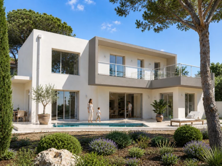 Villa Contemporaine Avec Piscine À Saint-Aygulf à Saint-Aygulf — VX Architecture
