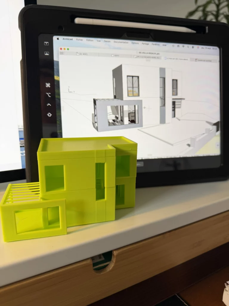 Un Projet De Villa : Maquette 3D — VX Architecture